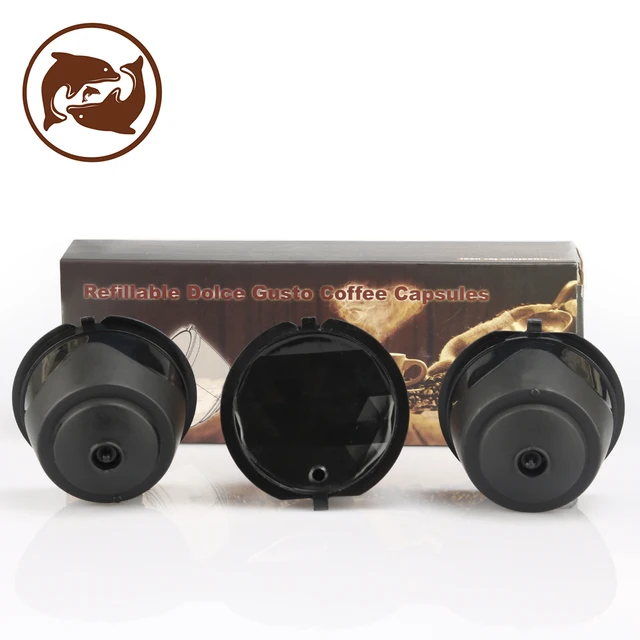 Best Offers  Refillable Dolce Gusto Reusable  Coffee Capsule 2nd Genaration Refilter  Coffee Compatible Nescafe Dolce Gusto Coffee Capsules 