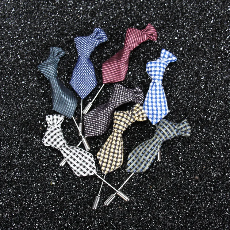 Free shipping , 20 pcs/lot , Men's Lapel Pin , Elegant Handcrafted Tie