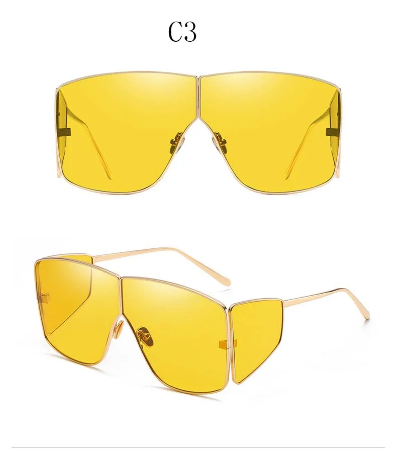 Yumomo, новинка, квадратные солнцезащитные очки для женщин, фирменный дизайн, металлическая уникальная оправа, негабаритные очки, Ретро стиль, красный, De Sol, Gafas, UV400