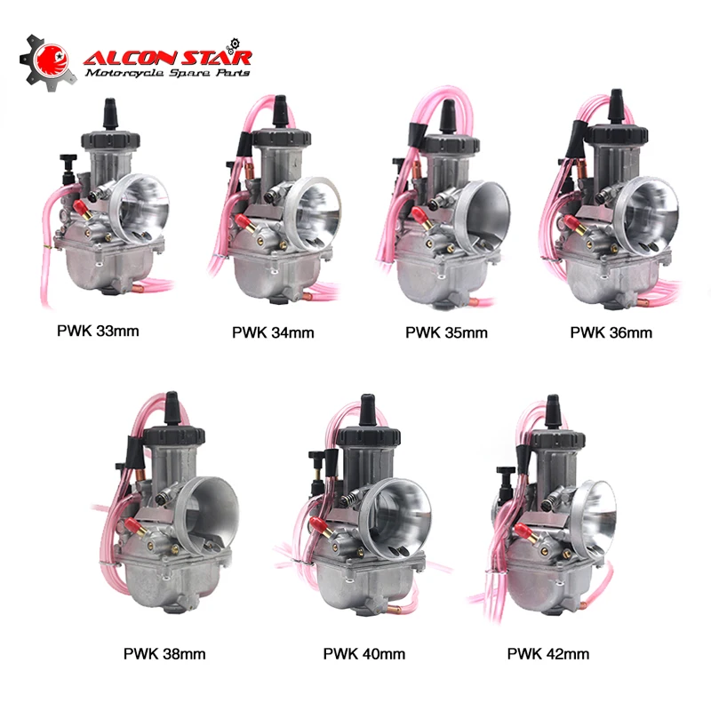 Alconstar-33 34 35 36 38 40 42 мм Пневматический мотоцикл PWK kehi карбюратор б/у 4T двигатель ATV UTV