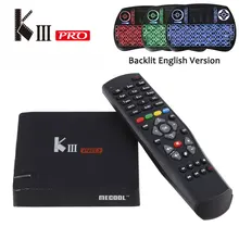 En la Acción! KIII Pro DVB T2/S2 3G 16G TV Box Android 6.0 Amlogic S912 octa-core 4 K * 2 K 2.4G y 5G Wifi Bluetooth 4.0 Android tv caja