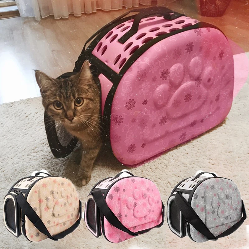 

Pet EVA Pet Carrier Shoulder Travel Dogs Bag Folding Portable Breathable Outdoor Cat Carrier Backpack Pet Products