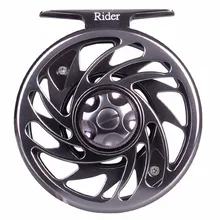 AnglerDream 3/4 5/6 7/8 9/10 WT Fly Fishing Reel ,Grey Color Spare Spool Large Arbor Fly Reel