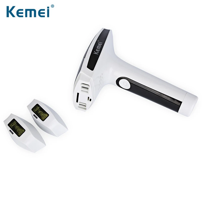 

Kemei KM-6812 Epilator Photon Pulsed Light Painless Permanent Hair Removal Device Gentle no nicks painless EU