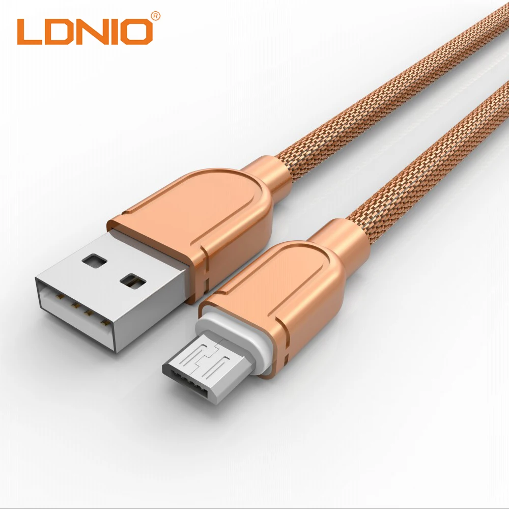 

LDNIO Micro USB Cable For Mobile Phone Samsung Xiaomi 1m Data Transfer Line Quick Charging Cord Adapter Connector