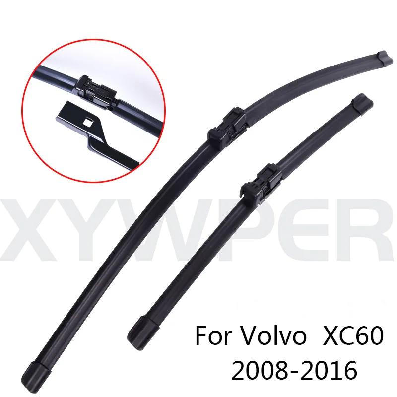 Winshield Стеклоочистители Лезвия для автомобилей Volvo XC60 с 2008 2009 2010 2011 2012 до 2016