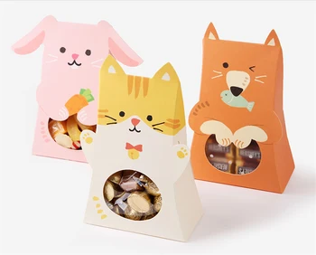 

10x5x16.5mm Animal shape Box Gift Candy Boxes Wedding Party Favor Boxes Paper Boxes 100pcs/lot