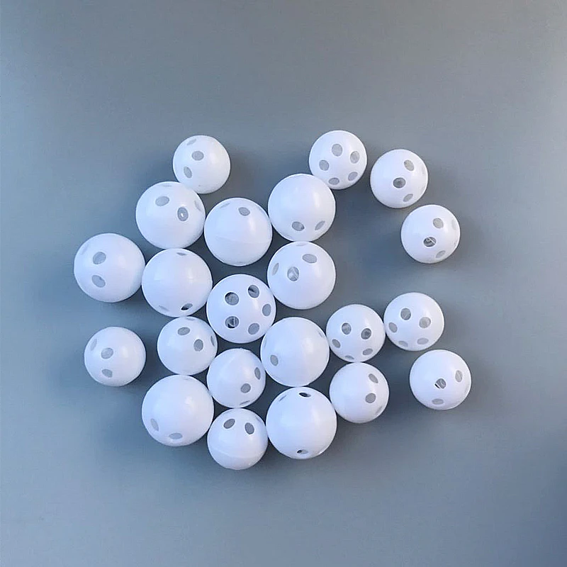 50pcs font b Pet b font Baby Squeakers Rattle Ball Noise Maker Insert Dog Toy 24mm