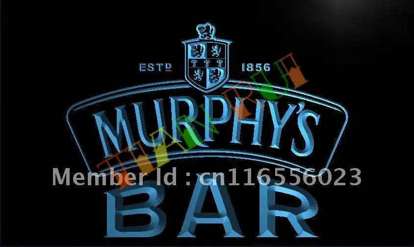 

LA487- BAR Murphy's Ale Beer LED Neon Light Sign