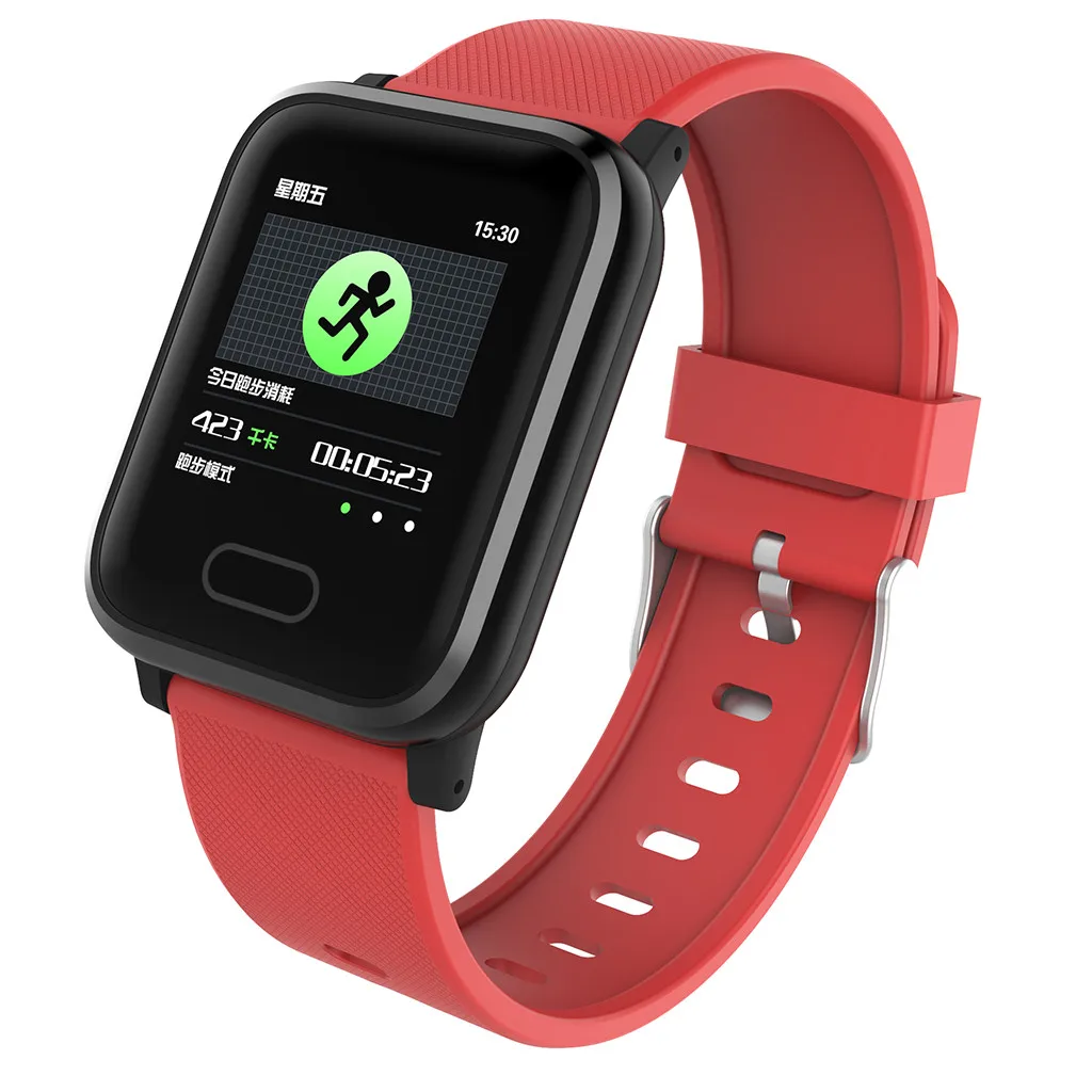 

Smart Watch Heart Rate Monitor Bracelet Wristband for iOS Android xiami wearable devices smart watch #0408