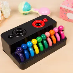 Творческий кольцо Форма Мелки 12 Цветов нетоксичные воск для детей живопись раннего головоломки детские игрушки принадлежности для