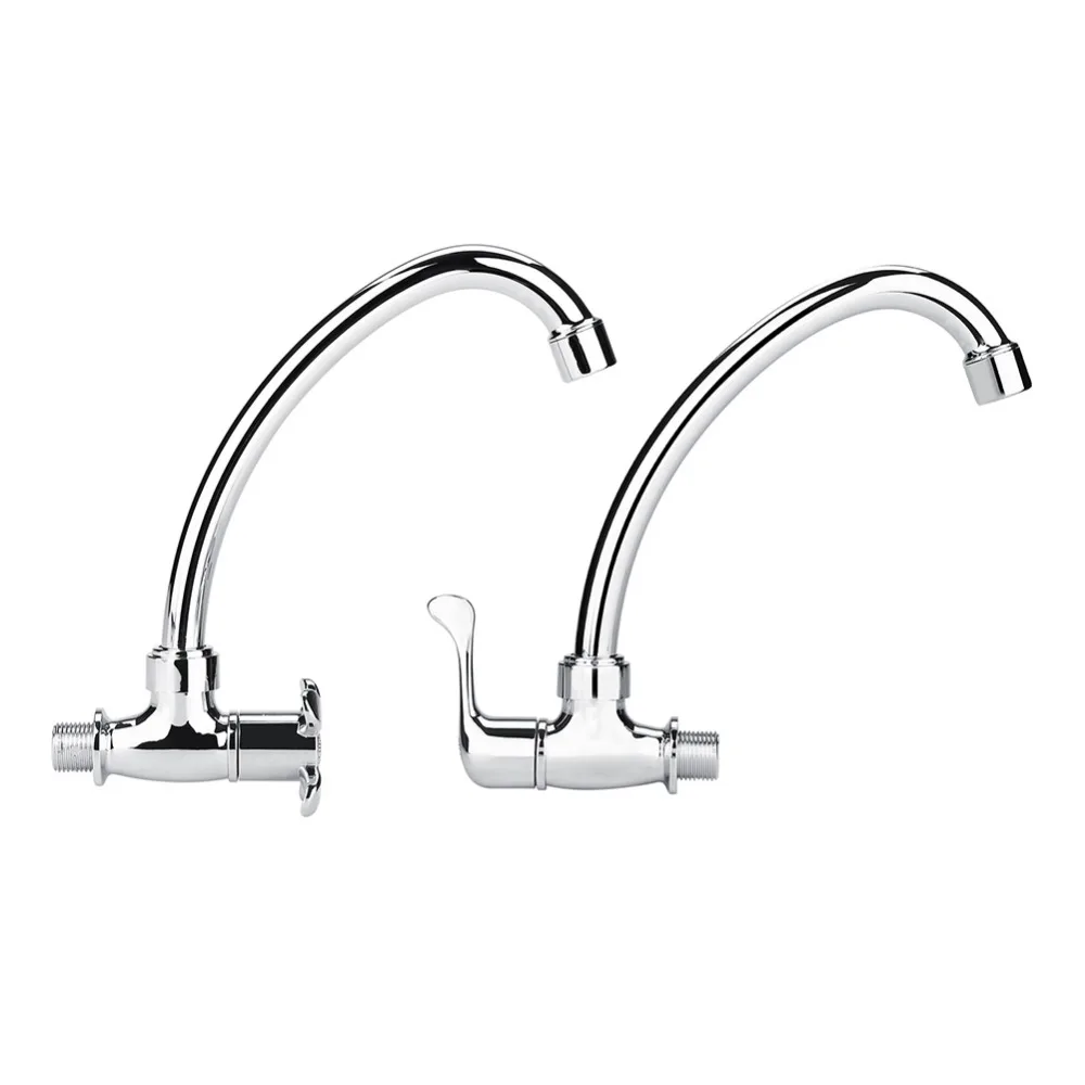 

G1/2 ABS Plastic Single Handle Mixer Tap Water Faucet for Kitchen Sink Bathroom Basin Tools