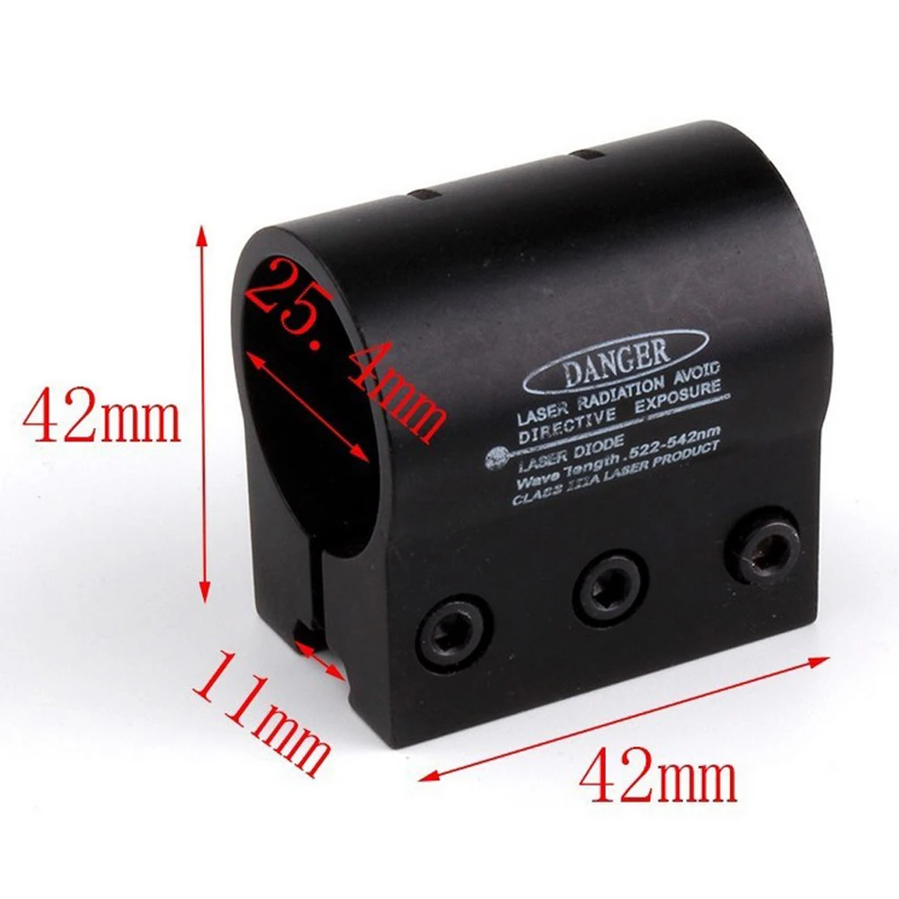 

High Quality Outdoor Tactical 1'' Caliber Scope Tube Mount With 11mm 20mm Rail Mount For Laser Sight Riflescope And Flashlight.