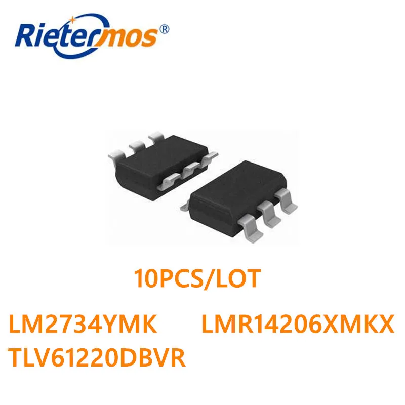 

10PCS LM2734YMK LMR14206XMKX LM2734 LMR14206 SOT23-6 ORIGINAL