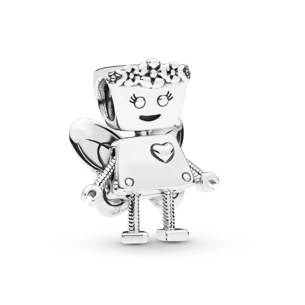 

2019 Spring Authentic 925 Sterling Silver Bead Floral Bella Bot Charm Fit Original Women Pandora Bangle Bracelet Diy Jewelry