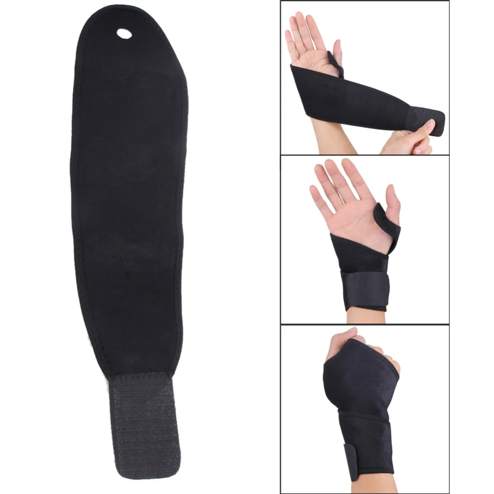 1Pcs Adjustable Weight Lifting Sports Wristband Gym Wrist Thumb Support Straps Wraps Bandage font b Fitness