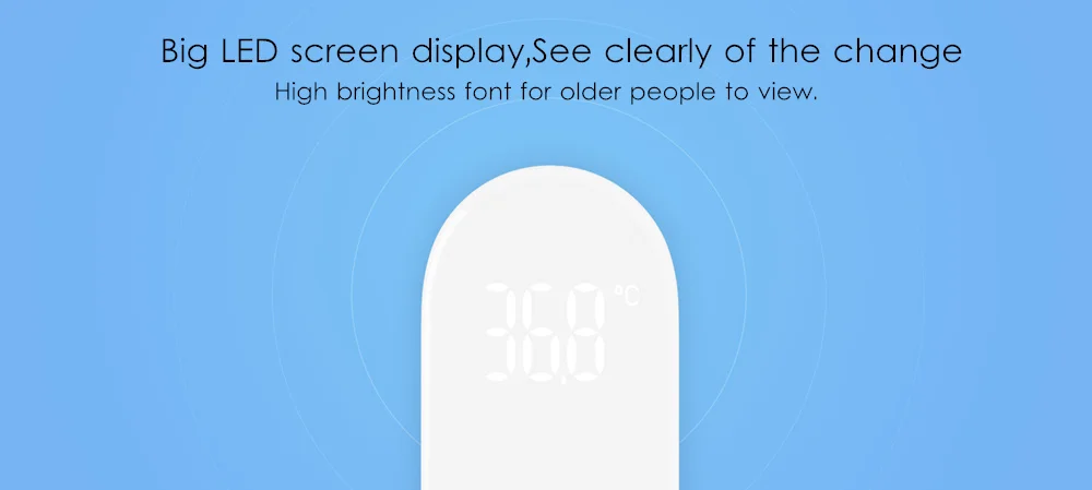 Mijia iHealth термометр Точный Цифровой жар инфракрасный медицинский термометр бесконтактный измерительный светодиодный, показанный для детей и взрослых