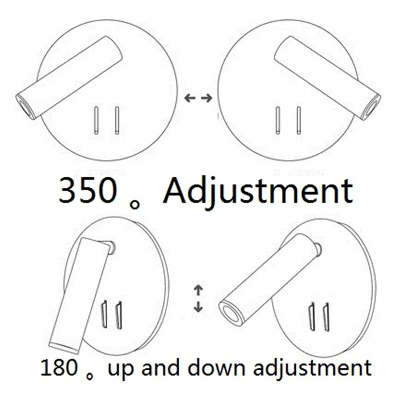 Современный секционный светодиодный настенный светильник в стиле лофт, вращающийся прикроватный настенный светильник с зарядкой от usb, настенный светильник для дома, светильник