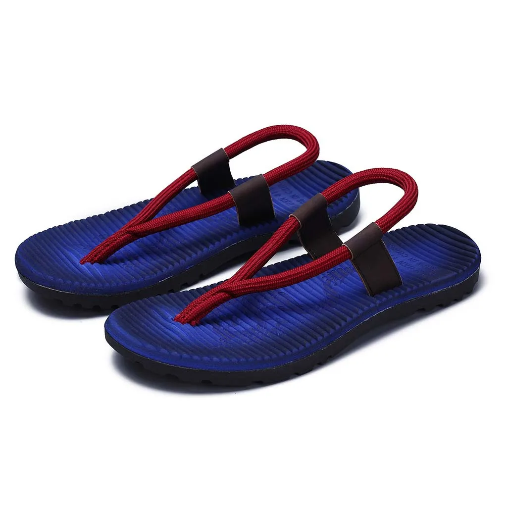 

Men's Fashion Casual Flat Flip Flops Slippers Beach Sandals Skid chinelo masculina Shoes Platform Slippers zapatos hombre Beach