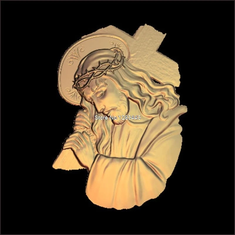 6 шт. jesus_lord супер 3d модель STL рельеф для ЧПУ формат Супер рельефная роутер 3 осевой
