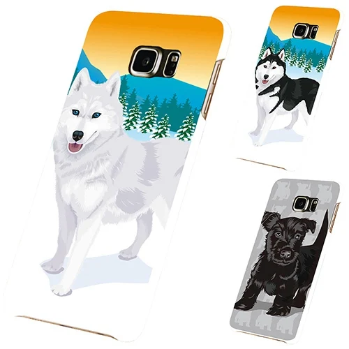 Прекрасная собака Pattern Телефон чехол для Samsung Galaxy S6 Edge|cover for samsung galaxy|case covercover |
