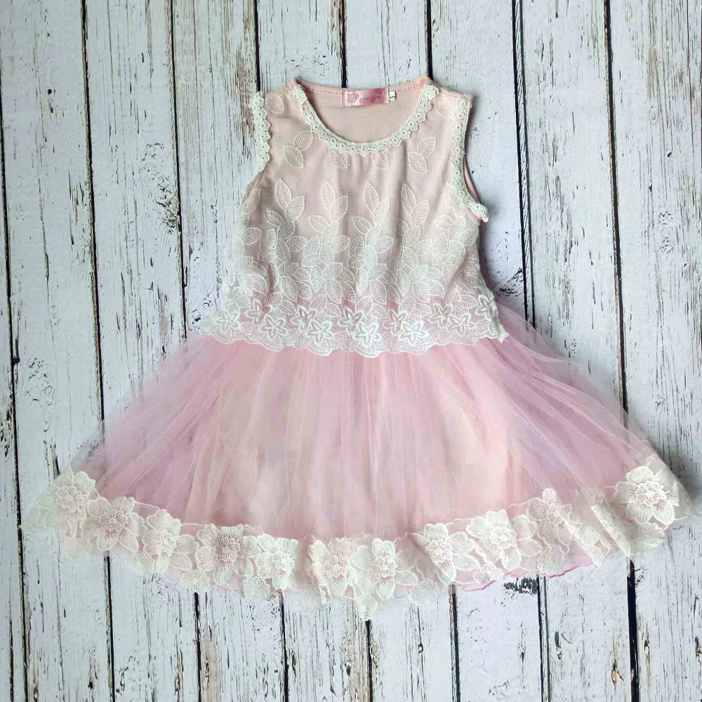 

Pettigirl Summer Light Pink Tutu Dress Toddler Girls Kids Party Clothes Baby Girl Frocks GD50325-10
