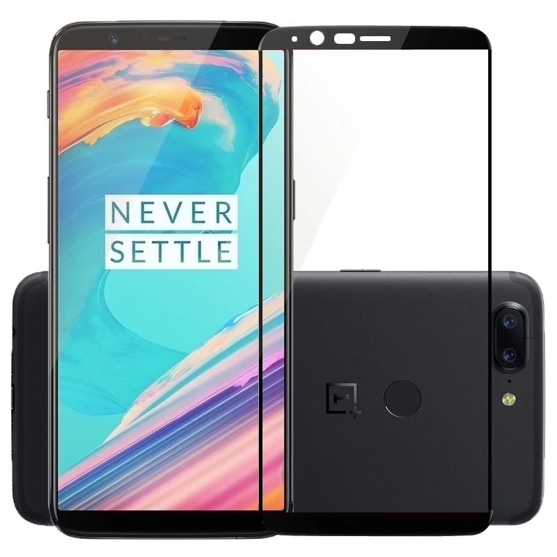 Закаленное стекло для Oneplus 6 5T 5. 5D изогнутое полное покрытие Защита экрана One Plus 3 3T