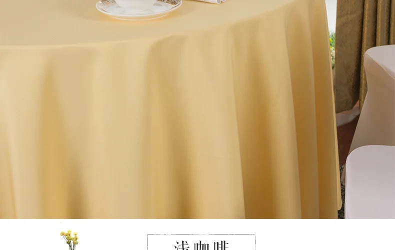 Скатерть для круглого стола Свадебная скатерть вечерние прямоугольный обеденный стол ткань для Декор для дома отеля