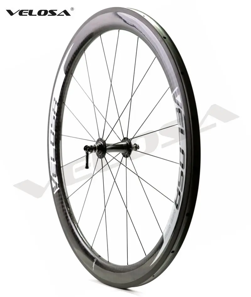 Velosa super sprint 50 дорожный велосипед Углеродные колеса 700C мм клинчерная/трубчатая