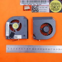 Ноутбук охлаждающий вентилятор для Dell M6400 M6500 M6600 17 дюймов(, Версия 2) PN: FA67 DFS601605LB0T