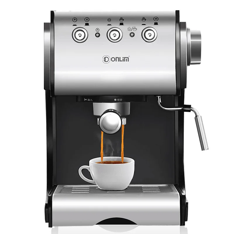 

Coffee machine Home Semi-automatic Italian Commercial Steam type Playing milk bubble