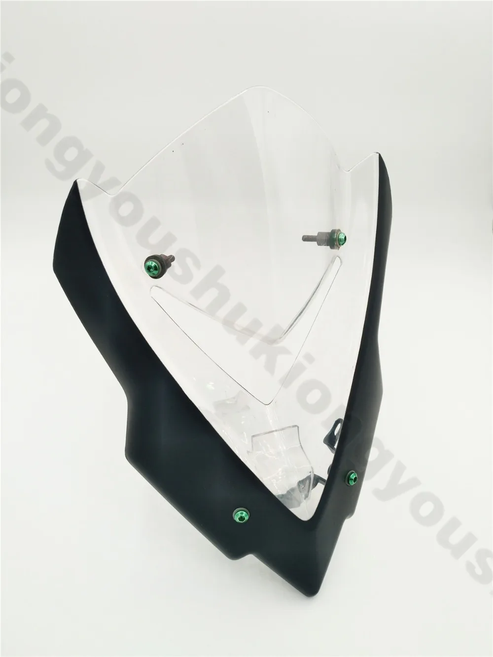 

Motorcycle For Kawasaki Z1000 2015 2016 Z 1000 Wind Deflectors Acrylic Bubble Stops Breezes Spoiler Smoke Clear gray Transparent