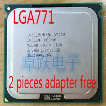 

Intel Xeon X5270 CPU 3.5GHz/6M/1333 Processor close to LGA771 Core 2 Dual-core E8600 works on LGA 775 mainboard 2 Pieces Free