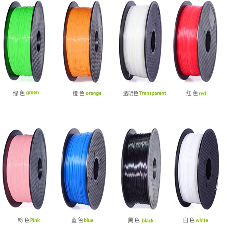 

FLEXBED 3D Printing Material 1.75mm PLA+ Filament, Polylactic Acid Filament 1kg/roll for 3D Printers, Free Shipping