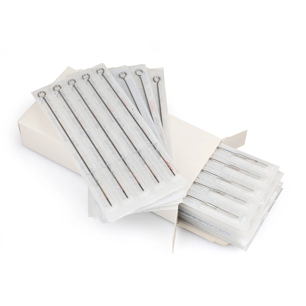 

Solong Tattoo 50pcs Sterile Tattoo Needles Professional Mixed for Tattoo Machine Liner Shader RL RS F RM Magnum TN01-50