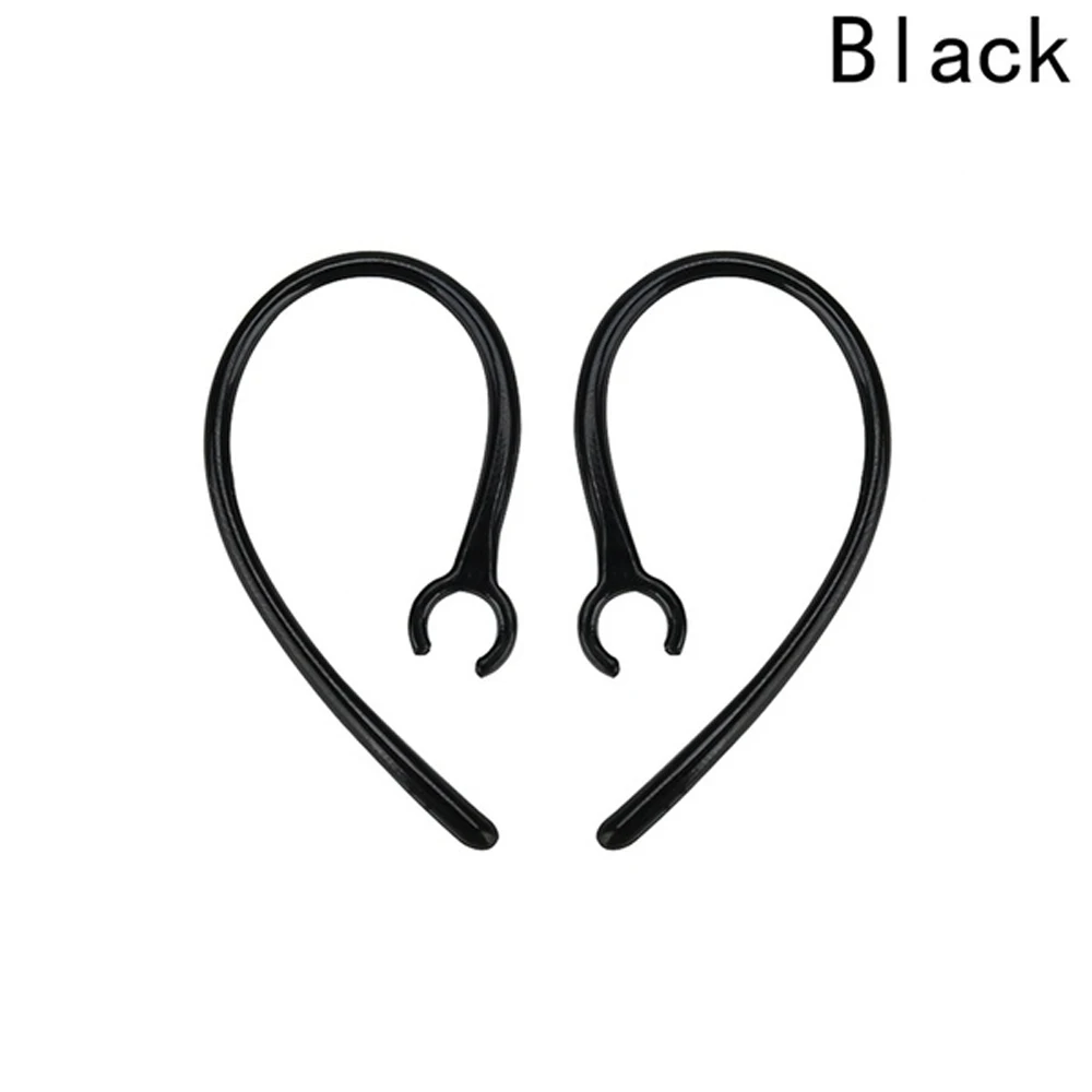 10 шт. 6 мм Bluetooth наушники аксессуары ушной крючок зажим петли гарнитура ушной крючок Черный Сменный ушной крючок зажим для ушной петли - Цвет: Черный