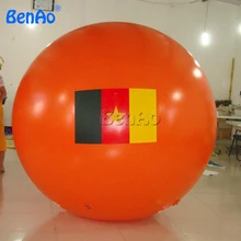 AO107 Бесплатная доставка надувные гелием воздушный шар для рекламы/оранжевый гелием воздушный шар/небо шар для продвижения