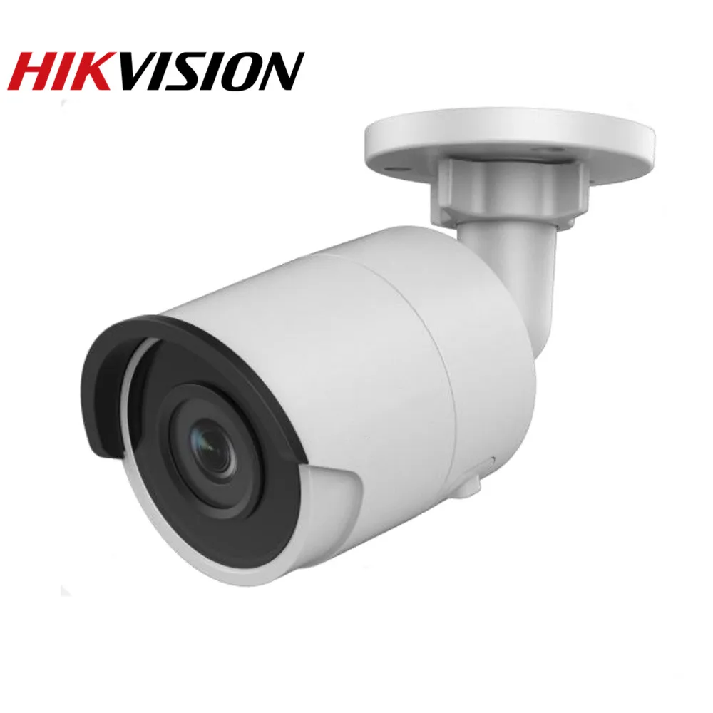 

Hikvision OEM IR Fixed Bullet Network Camera DT043-I = DS-2CD2043G0-I 4MP Built-in micro SD card support face detection