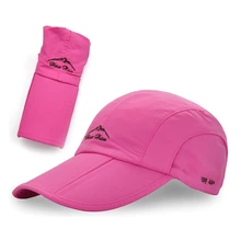 Unisex Hiking Cap Breathable Waterproof Quick Drying Hat Headwear Outdoor Running Climbing With Adjustable Back Closure 7 Colors