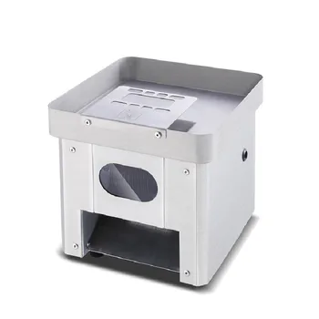 

JamieLin Commercial Stainless Steel Meat Cutting Machine Pork Cutter Slicer Home Meat Grinder Electric Dicing Machine