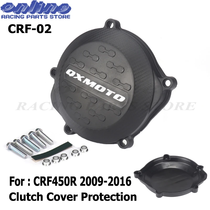 

NEW Motorcycle Clutch Cover Protection Cover Fit For CRF450R CRF 450R 450 2009 2010 2012 2011 2013 2014 2015 2016 Free shipping