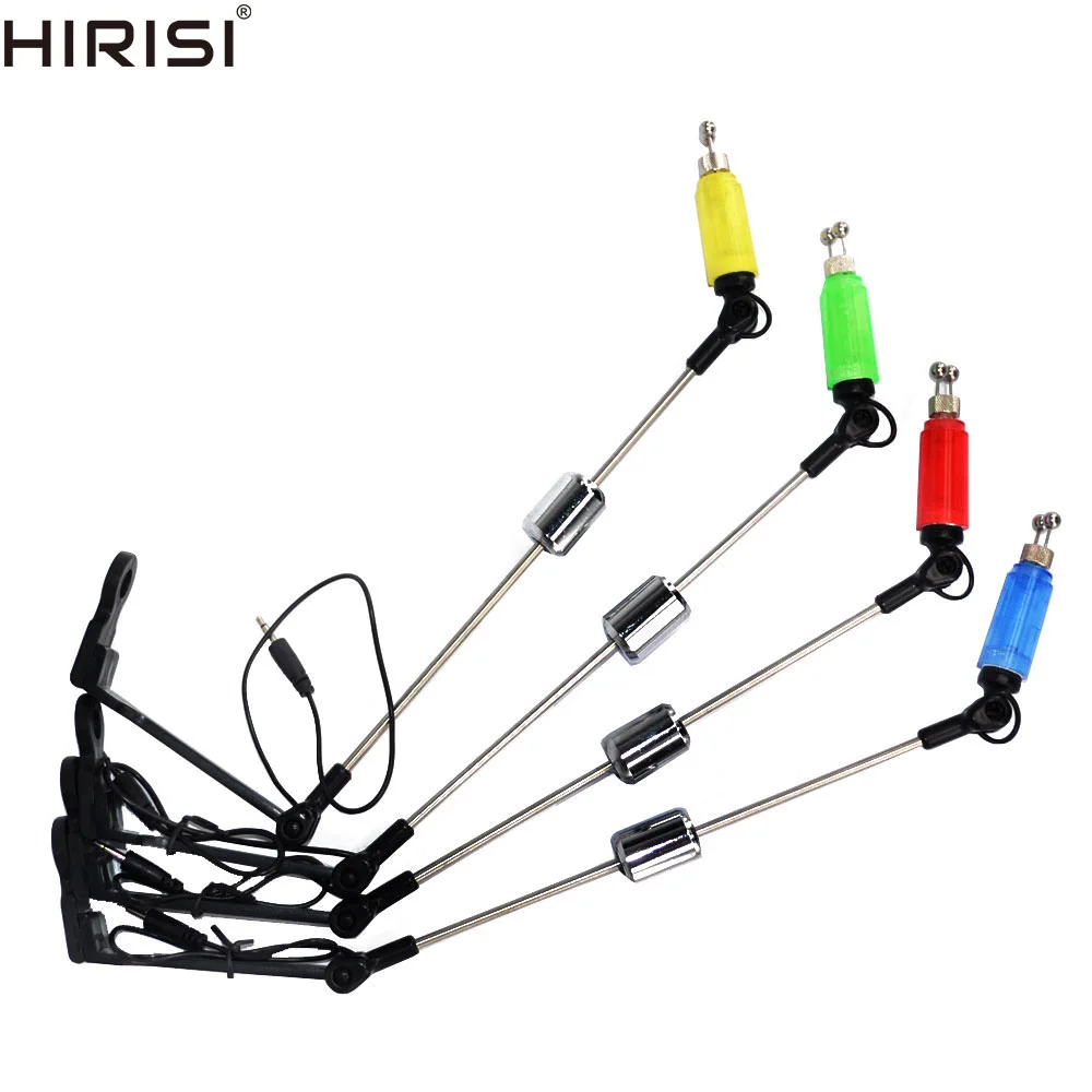 Светодиодный индикатор укуса для ловли карпа 4 шт . рыбалка аксесуары|led fishing|swinger