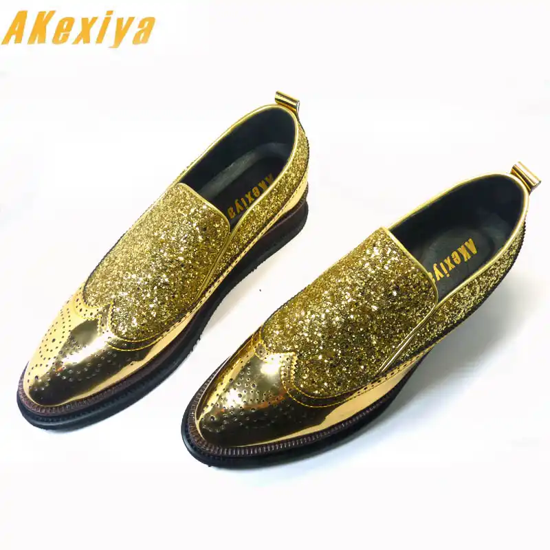 homecoming shoes gold