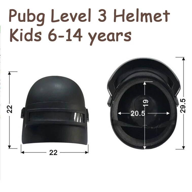  Pubg Level 3 Helmet Cosplay Costumes Playerunknown's Battlegrounds Eat Chicken Mask Halloween For K