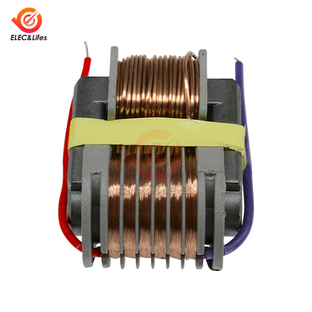 1 stücke 15KV Hohe Frequenz Hohe Spannung Inverter Spannung Spule Arc Generator Schritt-up Boost Converter Power Transformator