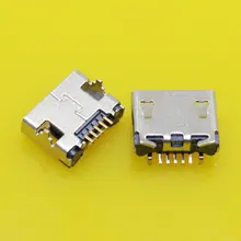 Cltgxdd Micro USB 5 P Mini Micro USB Jack, 5 Pins Micro USB Connector Tail Opladen socket Voor Gierst Letv Vierkante mond ox hoorn(China)