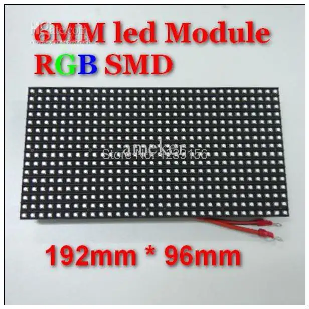 Крытый p6 открытых smd из светодиодов модуль матричный 32 x 16 rgb|p6 outdoor|dot matrixmatrix |