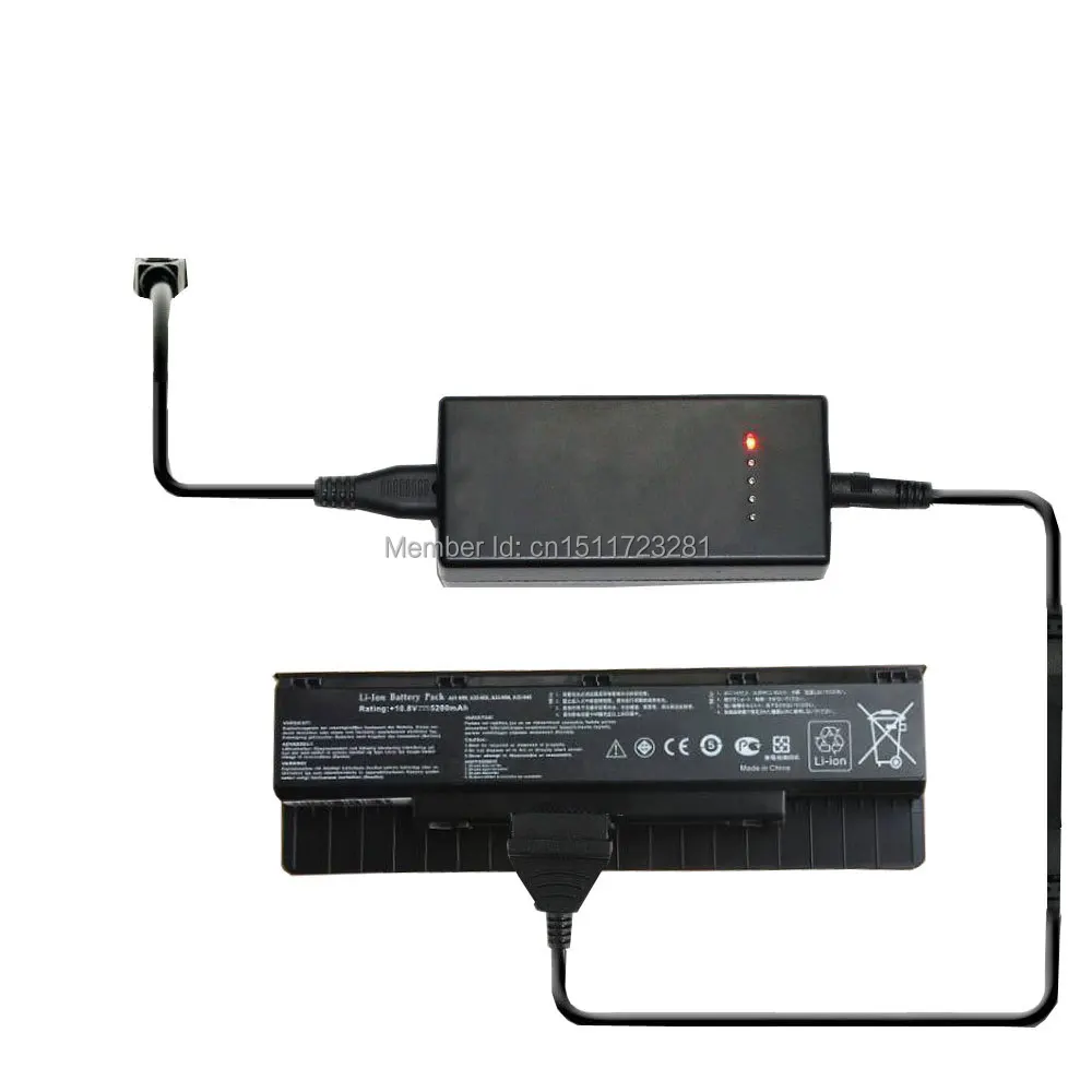 

External Laptop Battery Charger for Asus N56VM N56VZ N76 N76V N76VJ N76VM N76VZ Series