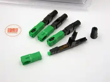 100pcs New GONGFENG SCAPC FTTH Optical Fiber Fast Connector Embedded Telecom grade cold junction Special Wholesale