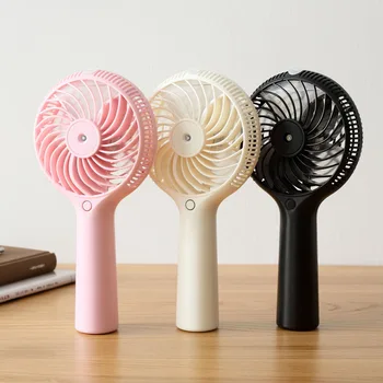 

2016 Hot Mini Handheld Fan Humidifier USB Portable Water Mist Fan Humidifiers Home Office Air Purifer Originality Gift